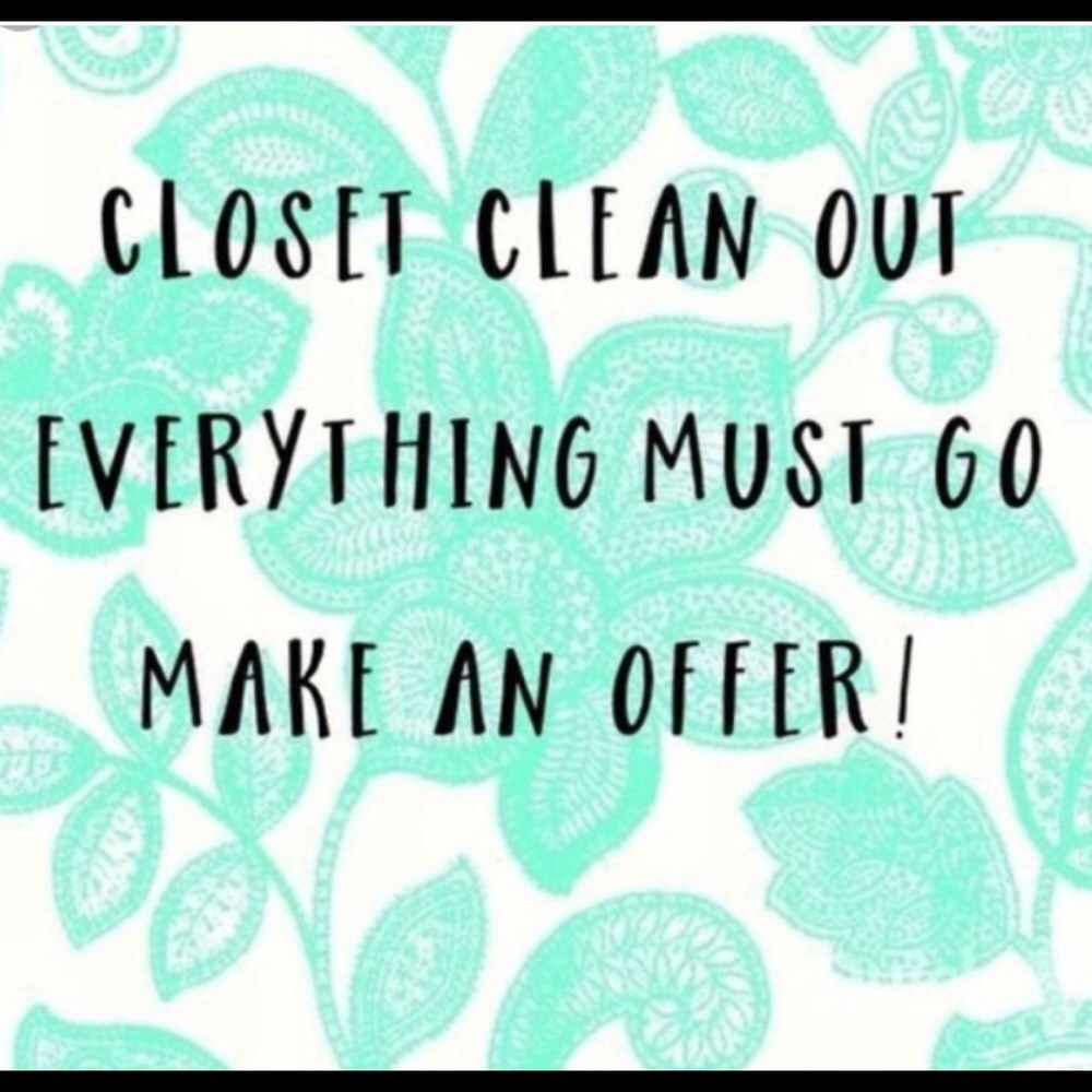 Closet clean out
